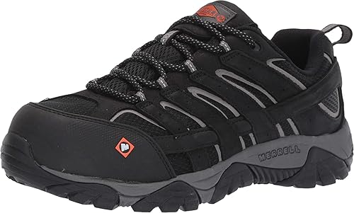 Merrell Work Moab Vertex Vent - Puntera compuesta para hombre Negro