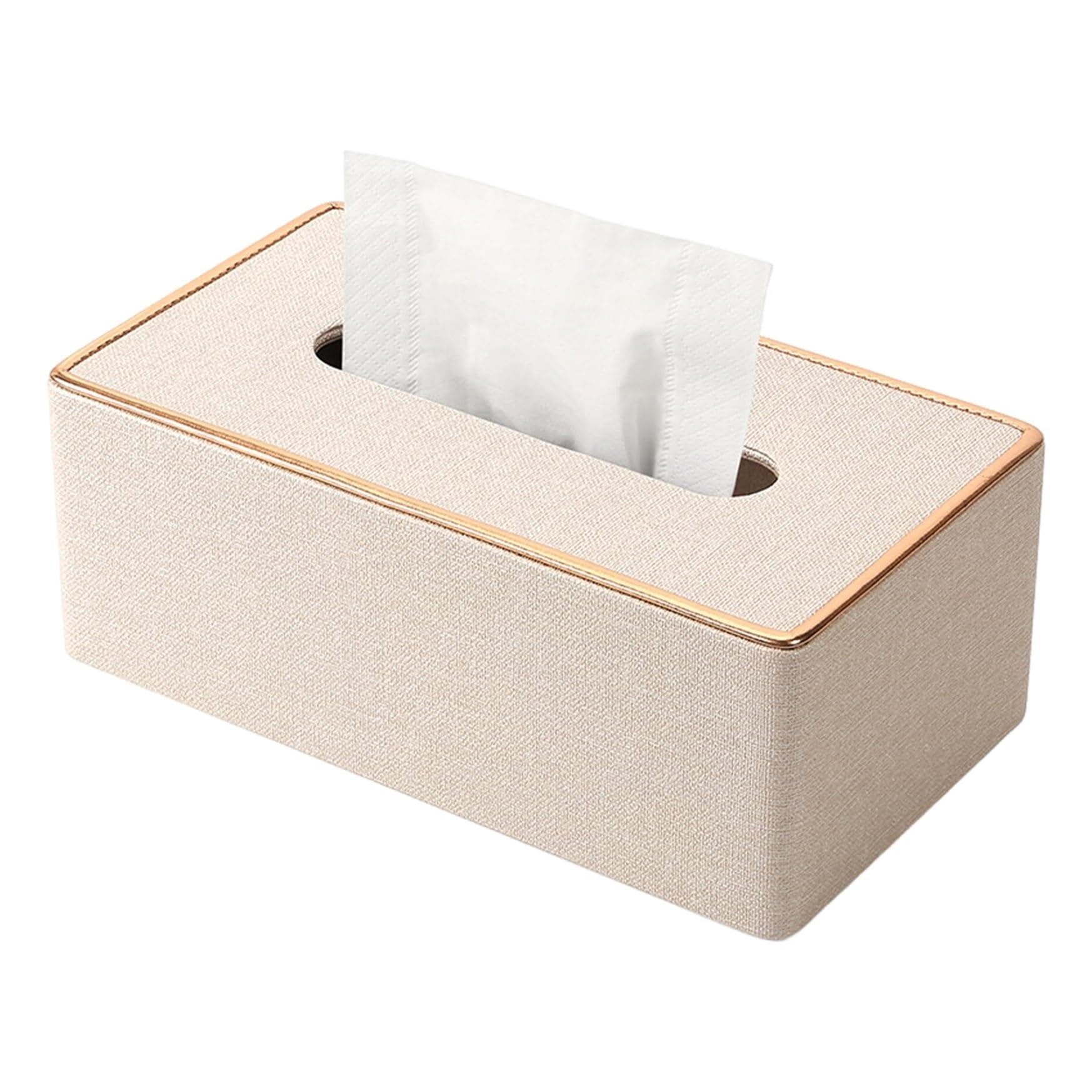 Tissue Dispenser Box Rectangle Tissue Box Cover Portable Holder With Magnetic Bottom Apartment Must Haves