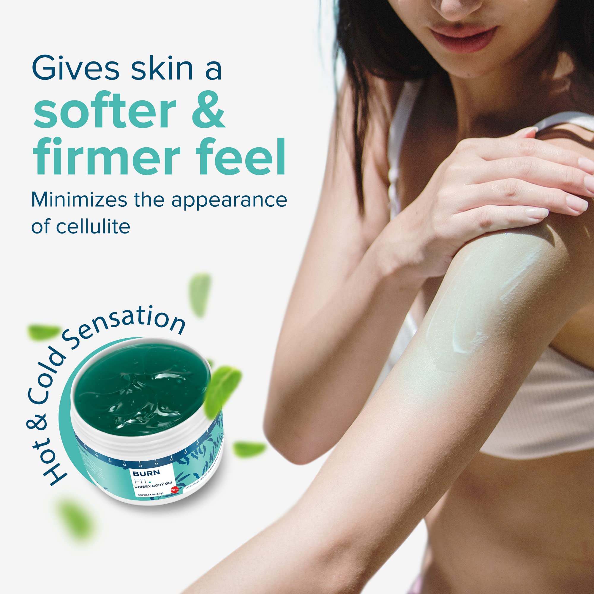 Amazon.com : Body Gel – Anti Cellulite Cream by Burn Fit for Belly