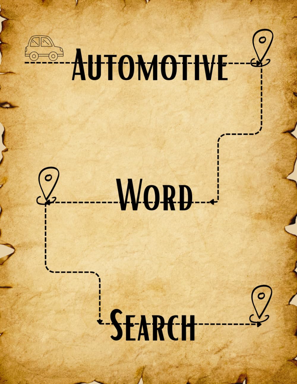 Automotive Word Search: Word Games for Car Lover | Cars Puzzels | Car Word Search