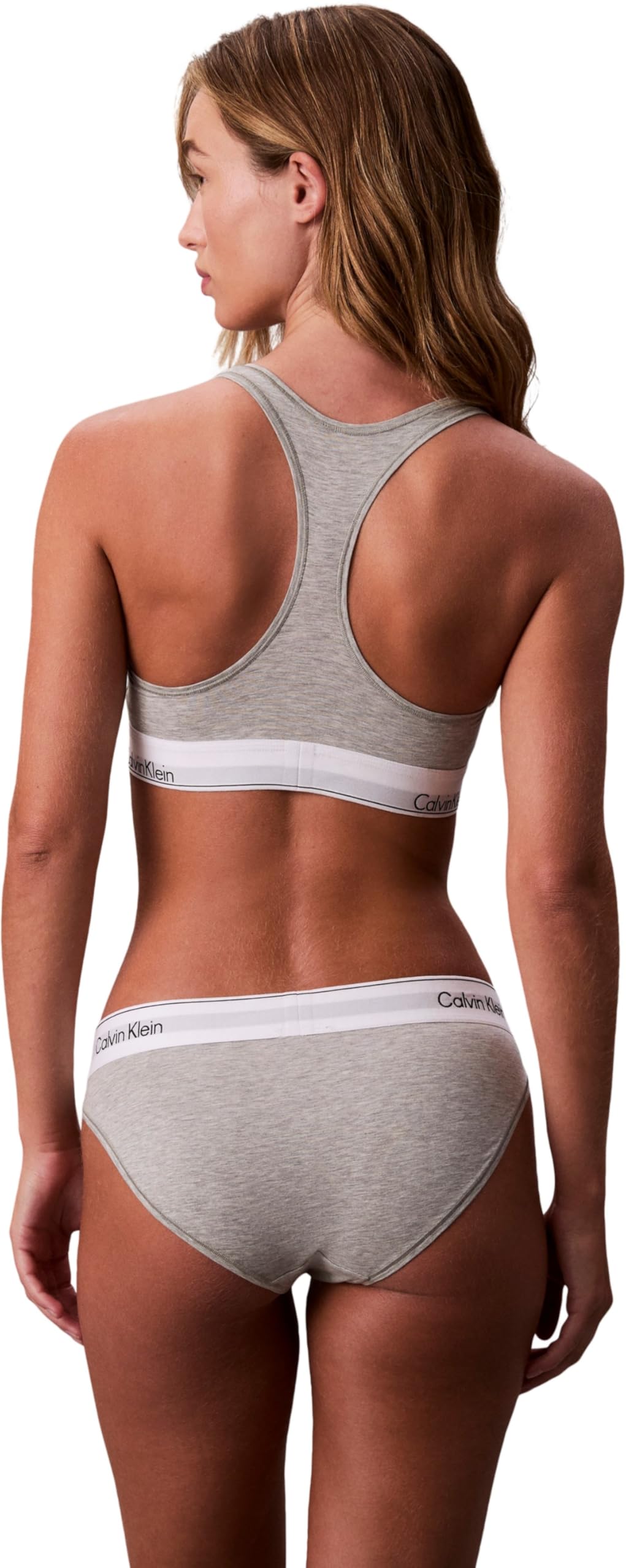 Calvin Klein Donna Bralette Unlined con Fascia con Logo