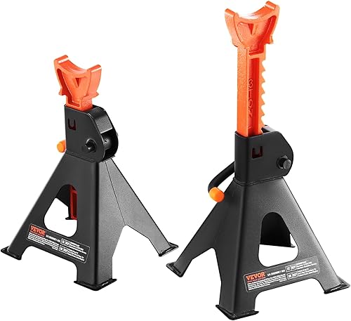 Miniatura 9 de VEVOR Bases para gato, capacidad de 3 toneladas (6,000 lbs), bases para gato de auto ajustables en altura de 10.8-16.3 pulgadas, para levantar SUV,