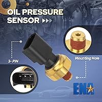 Vista 4 de Interruptor del sensor de presión de aceite ENA para PS317 5149062AA 5149062AB Compatible con 2005-2016 300 Aspen Town Country 2003-2016 Dodge