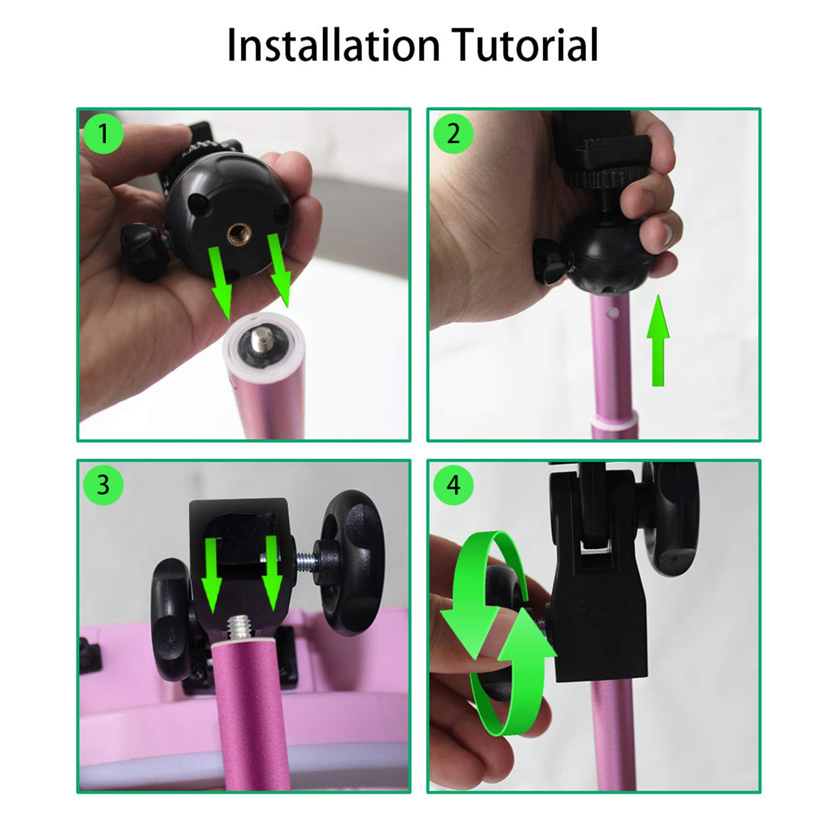 Luce LED Anello Treppiedi Luce per Selfie LED 14" con Treppiede da 170cm e Phone Holder, Telecomando Wireless, Lampada Led LED Dimmerabile per Youtube, tik tok, Trucco, Fotografia,Nero