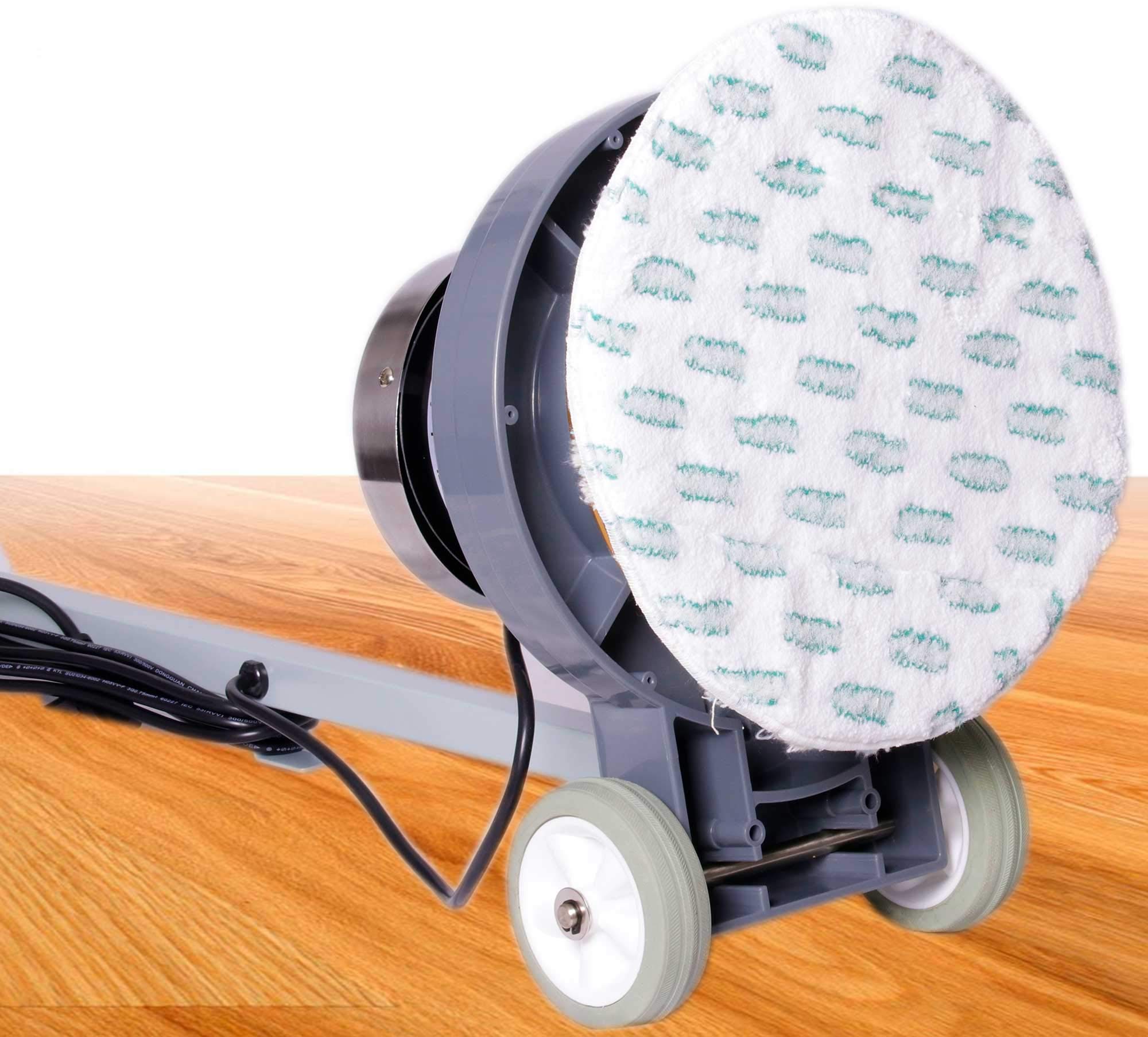 HPS reg; DDM Parkett Spezial Disco doppio per macchina pulitrice per parquet, rende la Floorboy XL 300 UNIVERS ideale per pulire tutti i tipi di parquet, delicatissimo ed efficace