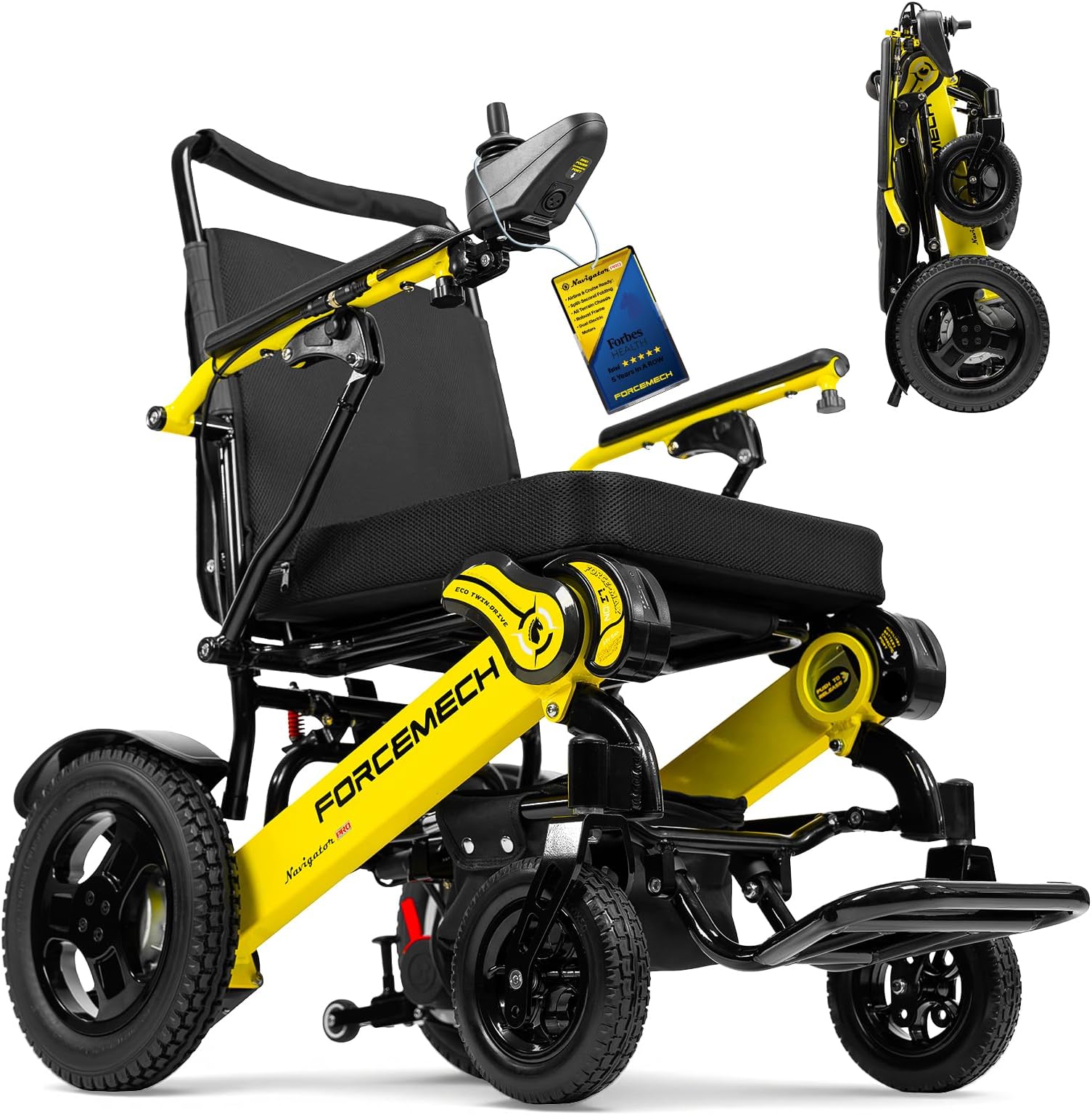 Navigator/Navigator XL - All Terrain Folding Electric Wheelchair - 6th Generation 2023 Model (Navigator XL)