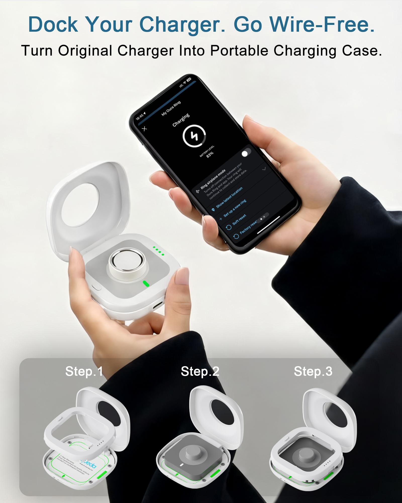 Amazon.co.jp: Oura Ring 4 充電ドックサイズ4~15(ドックは含まれませ