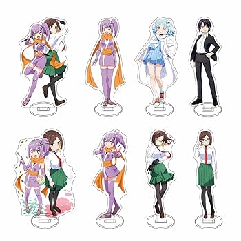 忍者と殺し屋のふたりぐらし フィギュア 草隠さとこ & 古賀このは ８点セット 忍者と殺し屋のふたりぐらし』より、古賀このは、草隠さとこが