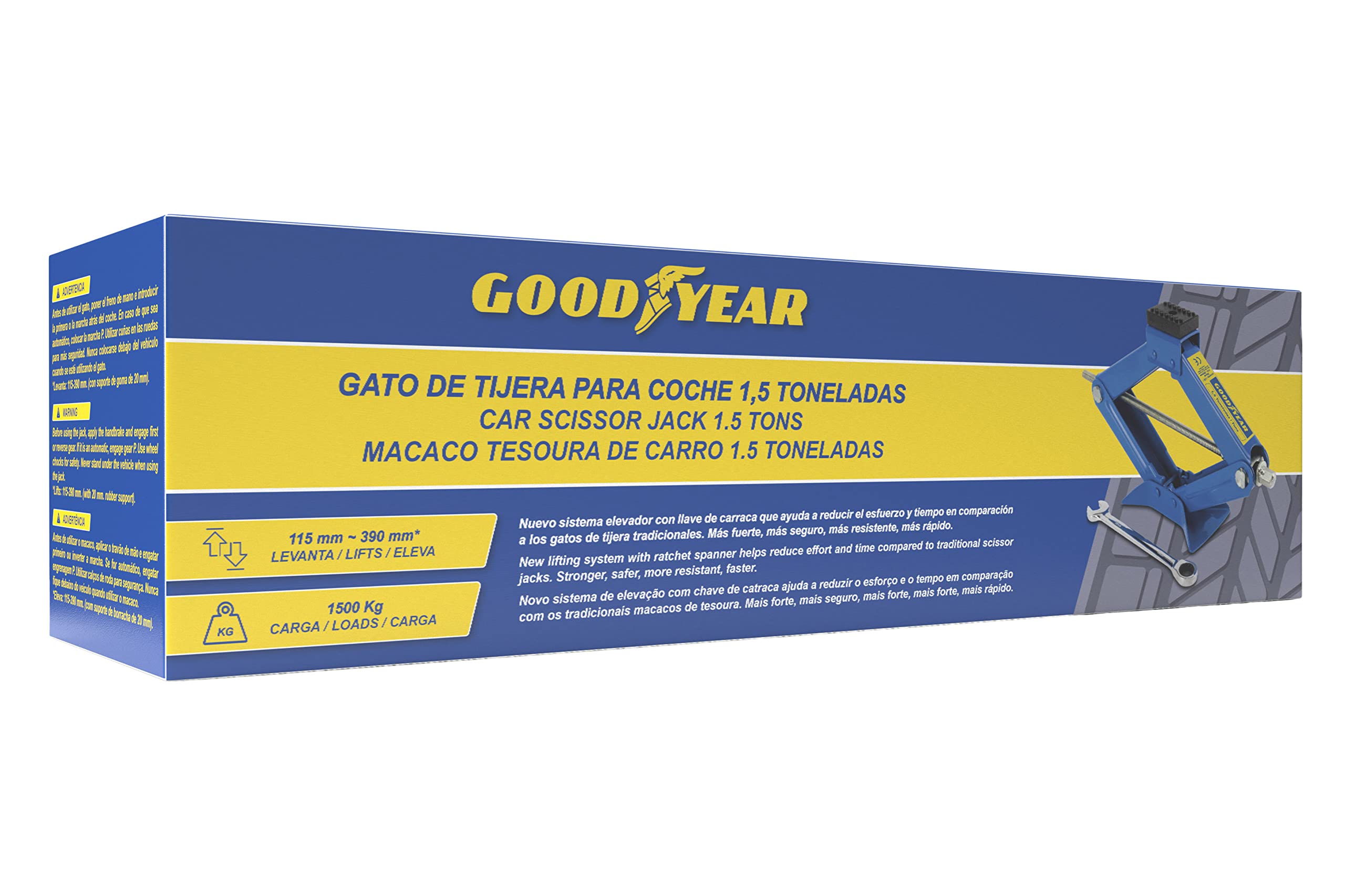 Goodyear GOD1255 Podnośnik trapezowy mechaniczne
