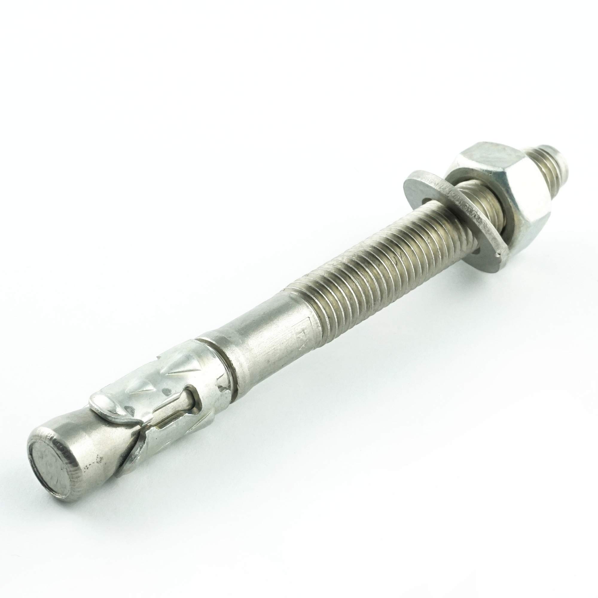 M16 x 150/30 mm Bulloni di ancoraggio (10 pezzi) – Omologazione ETA – Tasselli resistenti – Acciaio inox A4 V4A – antiruggine
