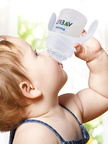 Miniatura 6 de Kit de conversión suave para biberón anticólicos Philips Avent, kit de transición para niños pequeños con boquilla de silicona para sorber, popote