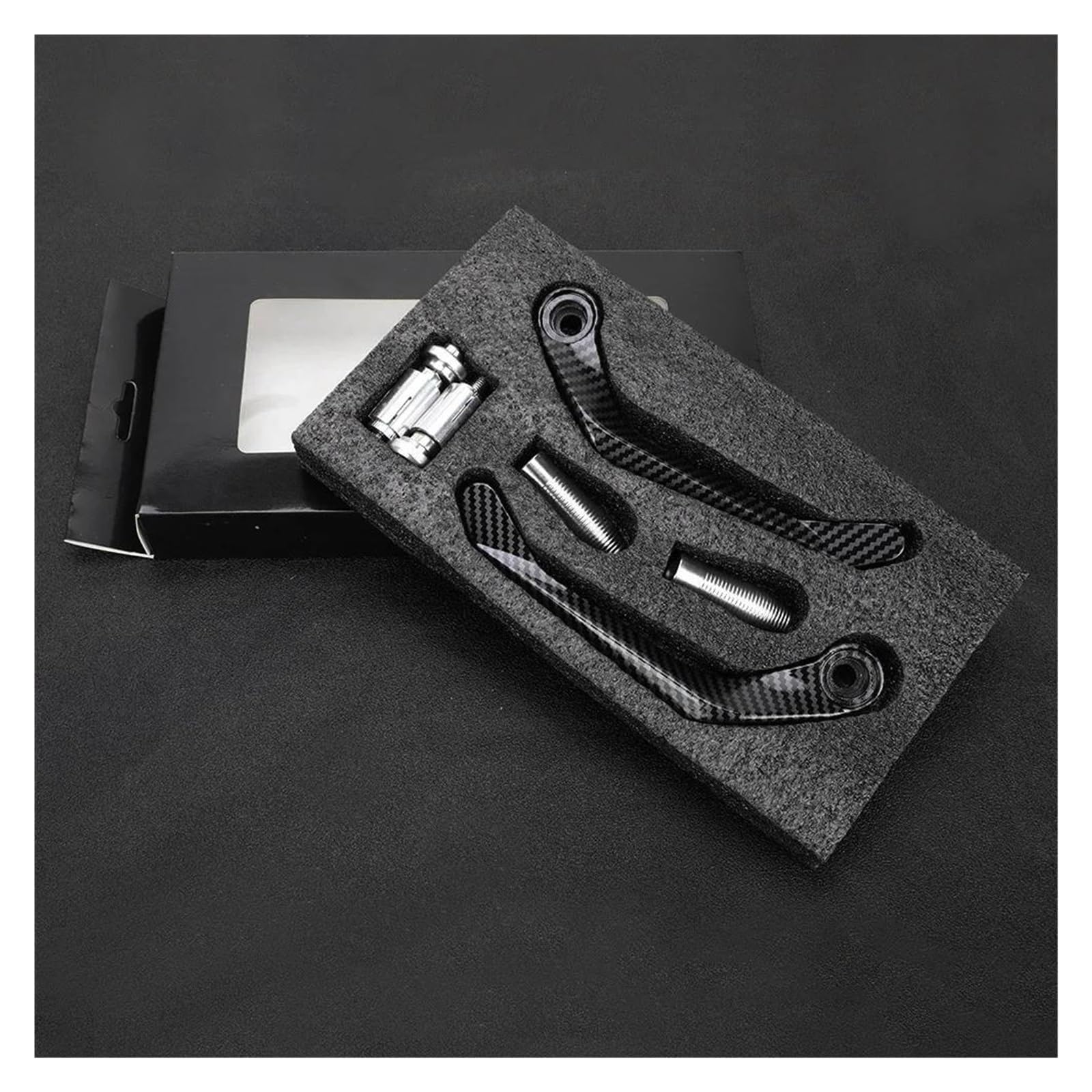 Yuhow Silver Motorcycle Joystick Guards For Nc700 Nc750 Nc750s Nc750x Nc700s Nc700x Nc(Silver)