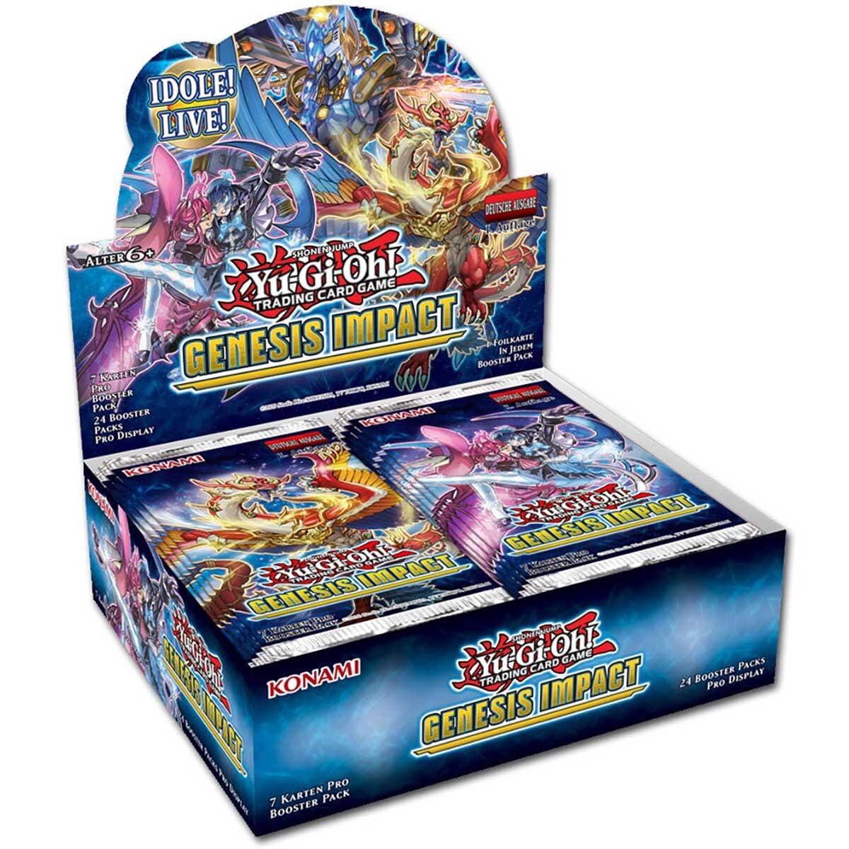 Yu-Gi-Oh! Trading Card Game Display : Genesis Impact-Deutsche Edition - Multicolore