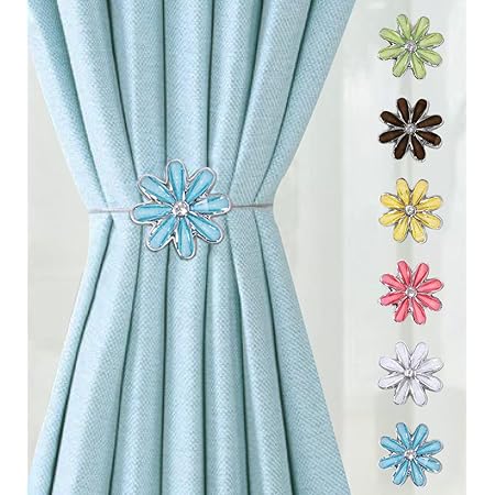 オンライン カーテンクリップ 花 2個セット funleucemialinfoma.org