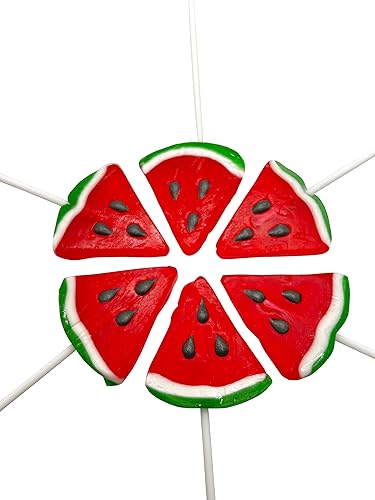 Miniatura 9 de Paletas de caramelo de sandía, 12 ventosas envueltas individualmente, recuerdos de fiesta de verano, golosinas de fiesta en la piscina, barbacoa,