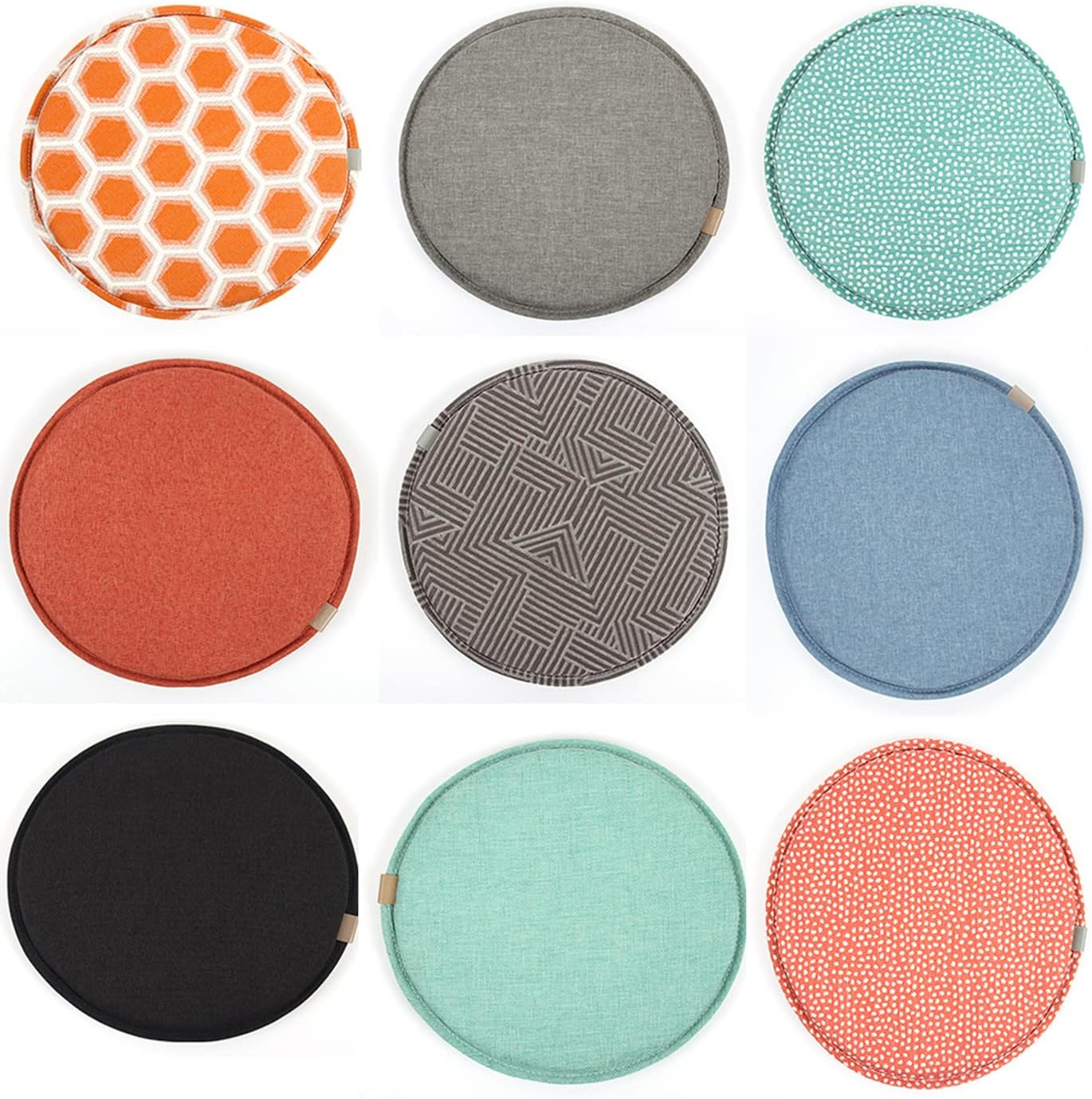 クッション ダイニングチェアクッション 滑り止めシートパッド ラウンドソフトチェアマットシートパッド ホームキッチンチェアシートクッ