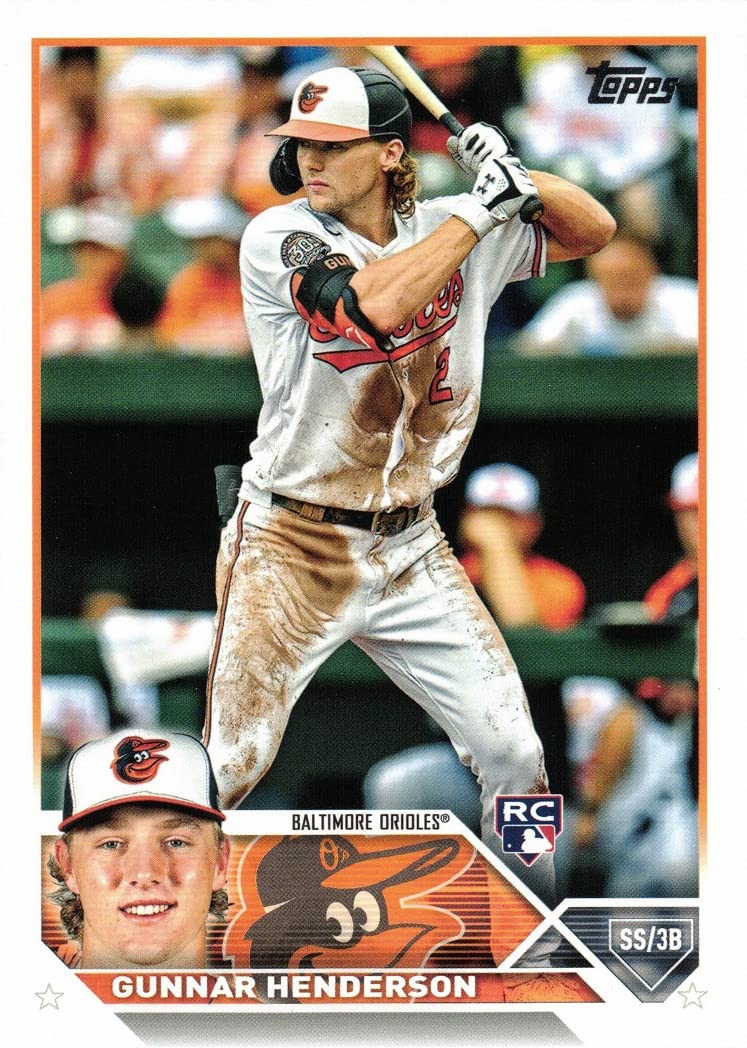 Amazon.com: 2023 Topps Baseball #206 Gunnar Henderson Rookie Card