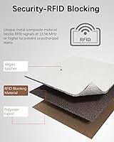 Vista 57 de BOSTANTEN - Cartera de piel auténtica para mujer con bolsillo con cremallera), BL3162011Kcoffee C-Naranja Marrón