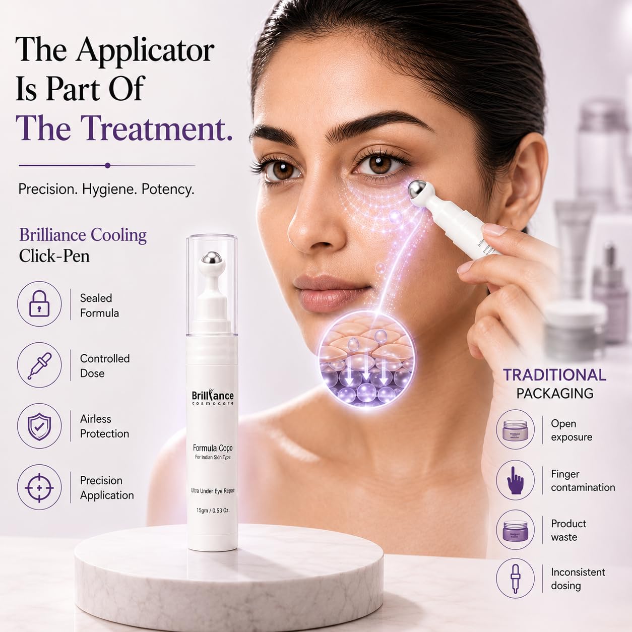 Brilliance Dermatologist-Formulated Under Eye Cream for Dark Circles — Amazon image 7