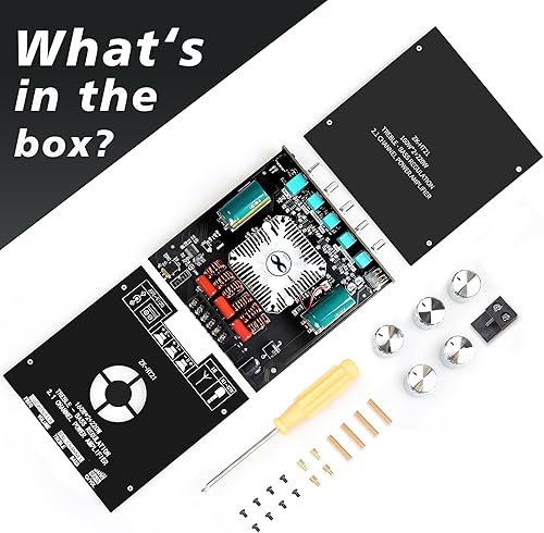 Miniatura 6 de TDA7498E Bluetooth Amplificador de Potencia Junta con Subwoofer 2.1 Canal 160W × 2+220W, 15V-36V Módulo amplificador de potencia de audio