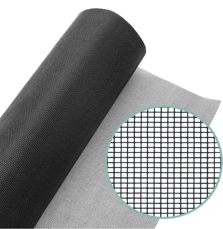 AKKIAGRO Fiber Glass Black Plain Mosquito net for Windows (4 FTx 2FT) [Without Loop & Hook Stickers]-image-11