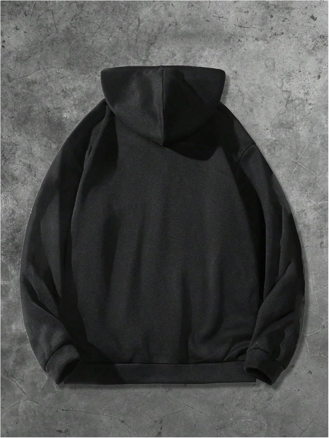 SOLY HUX Men's Y2k Zip Up Hoodie Gothic Print Hooded Sweatshirt Retro Jacket Outerwear Streetwear - Image 2