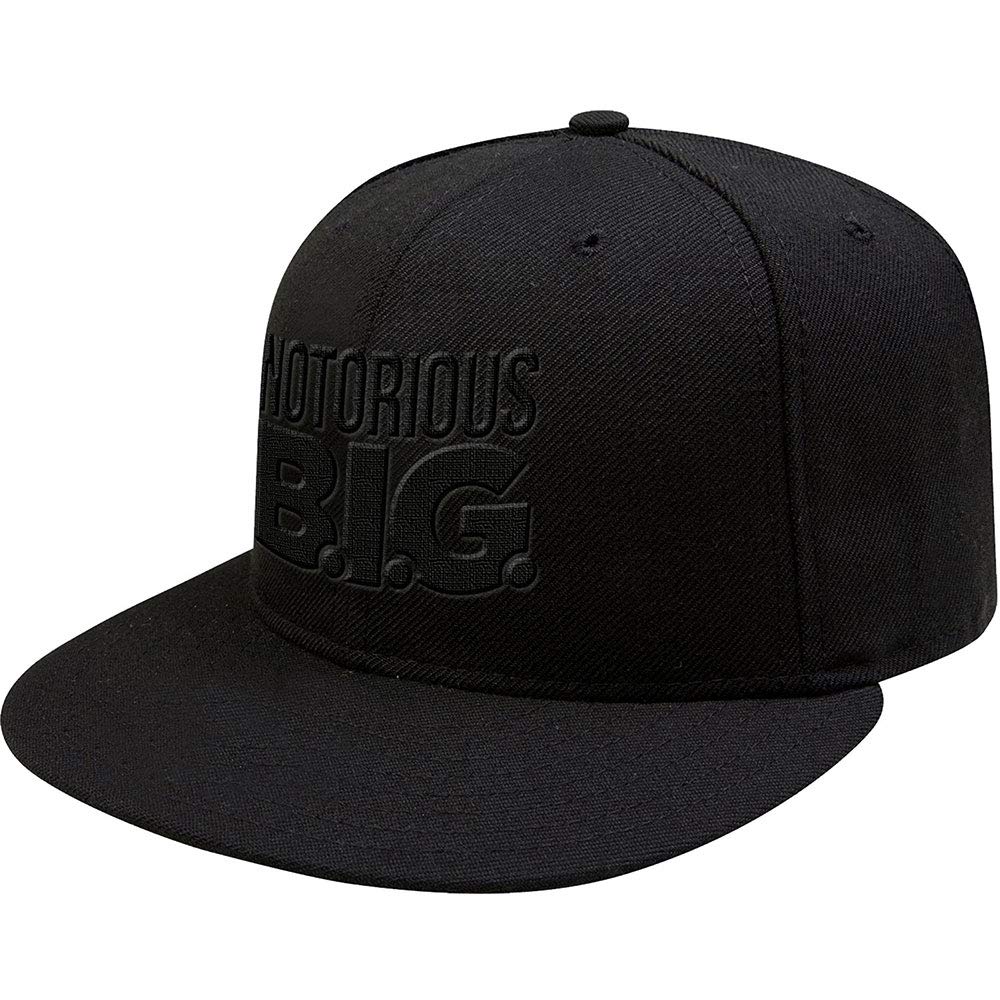 Biggie SmallsBiggie Smalls Snapback Cap Logo Black