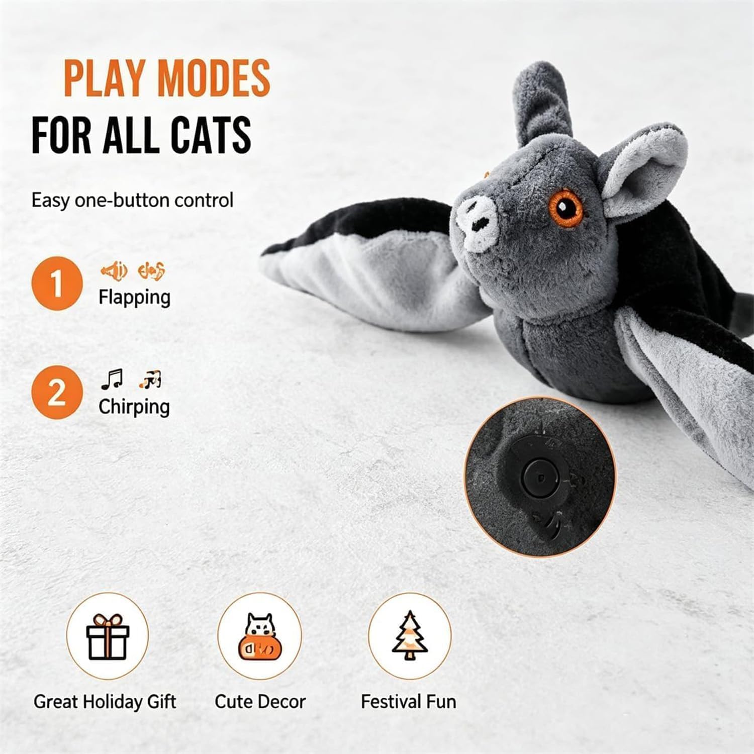 Flying Bat Dog Toy,Flying Bat Toy for Dogs & Cats，1PCS image 4