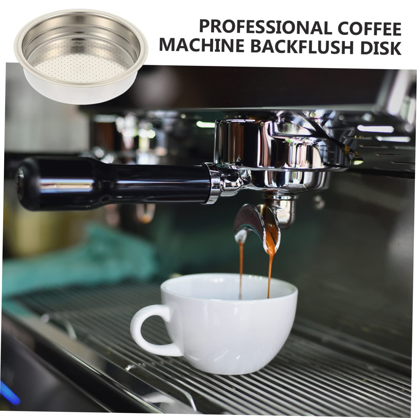 Uonlytech 3pcs Fine Mesh Coffee Filter Cup Dual Espresso Strainer for Single Serve Coffee Makers Reusable Design