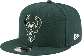 New Era NBA Black 9FIFTY Adjustable Snapback Hat Cap One Size Fits All