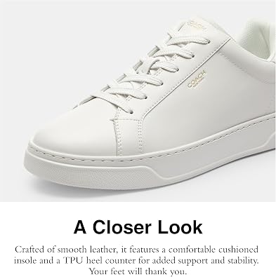 Coach Men's High Line Low Top Sneakers Boots