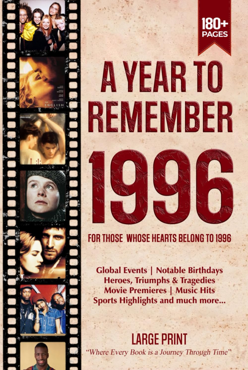 A Year To Remember 1996 History Book: A Nostalgic Tribute for the Radio Babies with Heartfelt Memories of 1996 – An Ideal Gift for Birthdays, Anniversaries, and Special Occasions