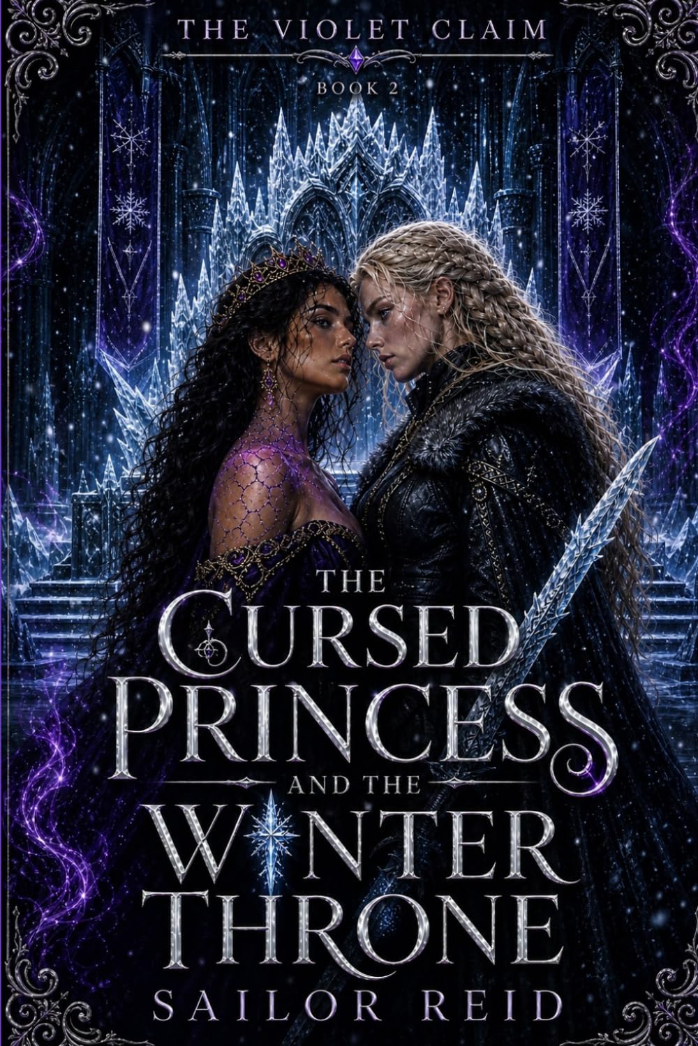 The Cursed Princess and the Winter Throne (The Violet Claim)