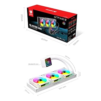 COOLMOON ホースLED 簡易水冷クーラー 360 mm CPUクーラー Amazon.co.jp: 【スモールラボ】COOLMOON ホースLED 簡易水冷