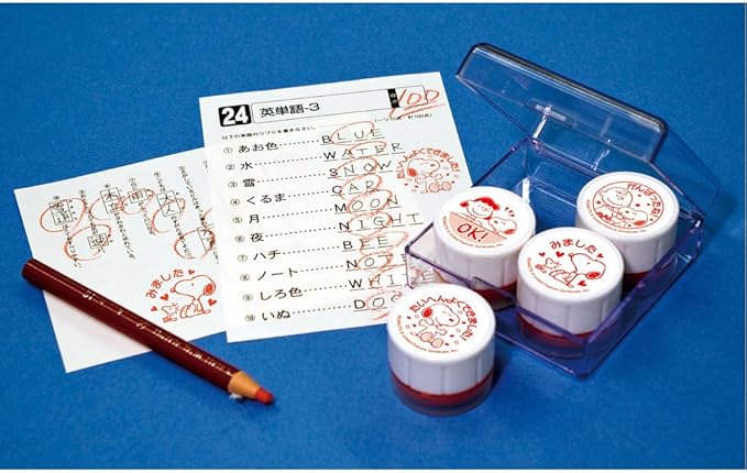 Amazon ビバリー スタンプ スヌーピー 先生のごほうびスタンプ Se4 017 文房具 オフィス用品 文房具 オフィス用品