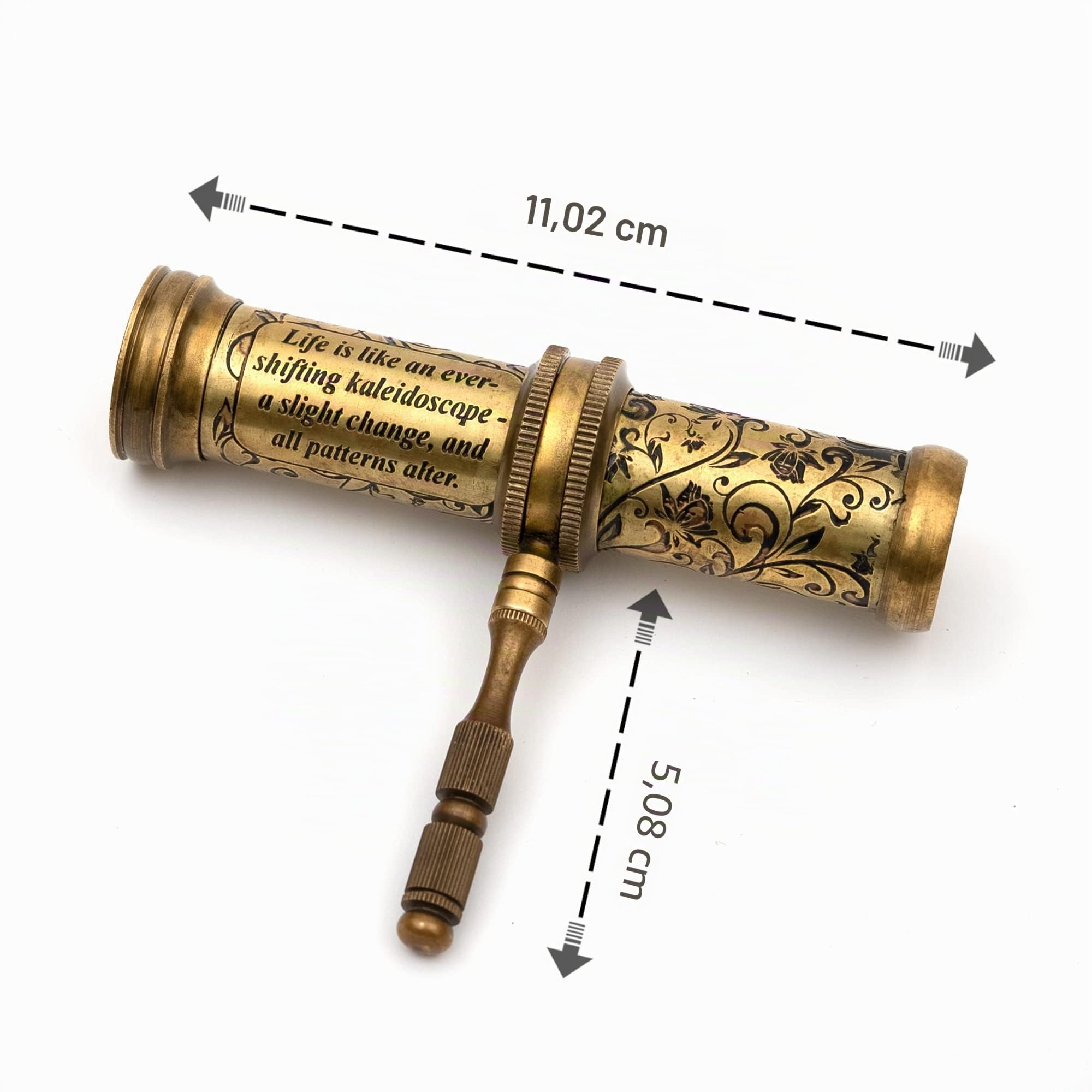 V.Empire Handgefertigtes Kaleidoskop, pädagogische Vintage-Kollektion, Geburtstag, für jeden Anlass, Geschenk für Kinder und Erwachsene