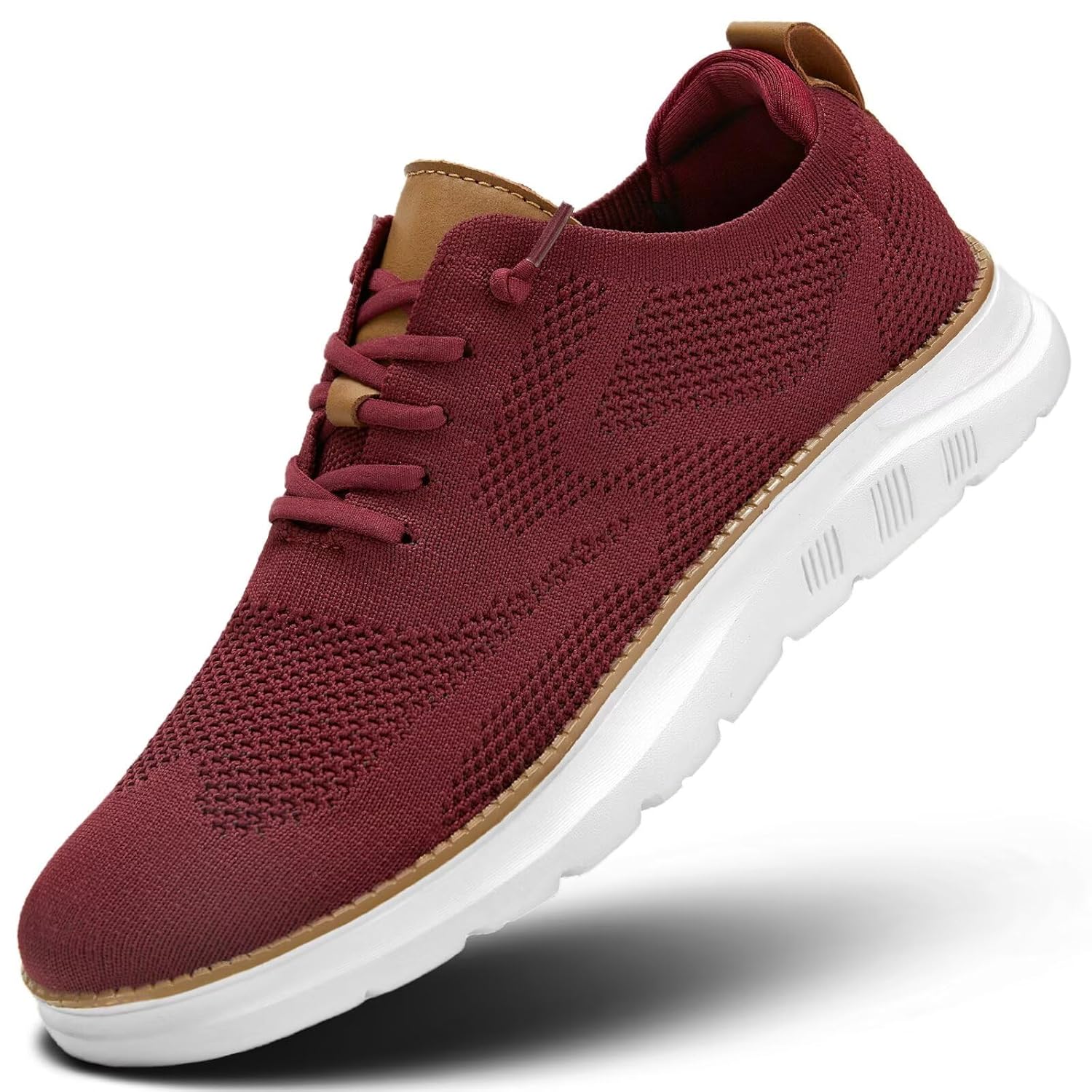 Mens Casual Dress Oxfords Shoes Fashion Mesh Business Walking Work Slip on Sneakers Comfortable Lightweight Soft Sole
