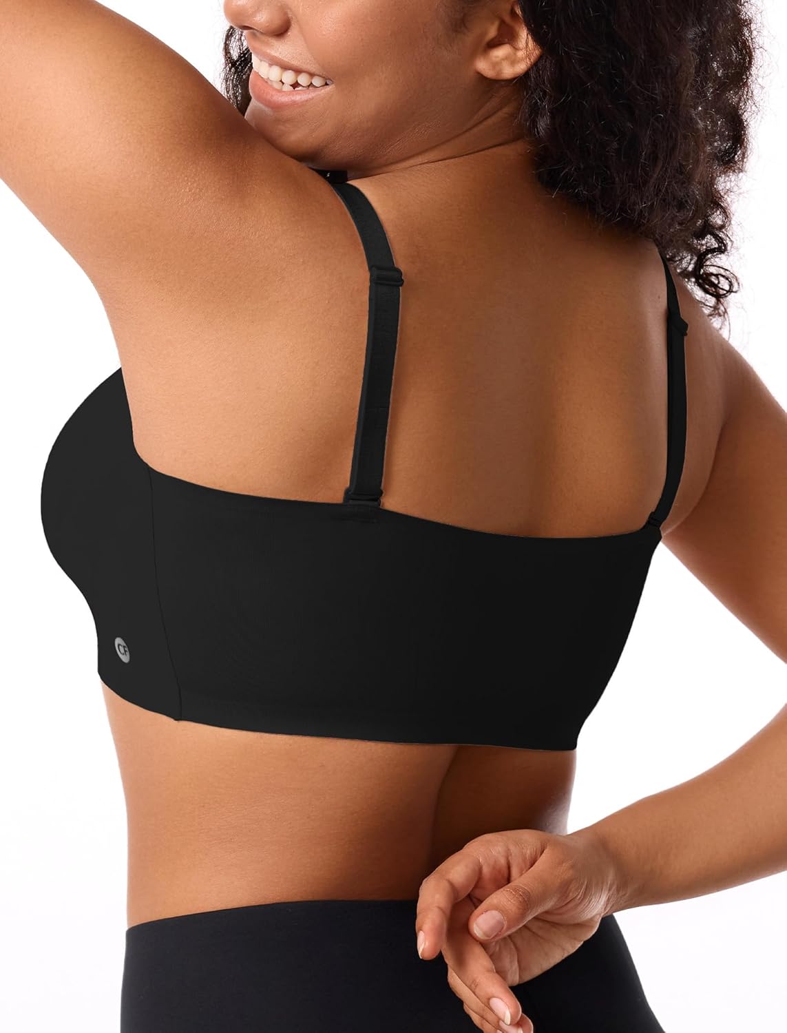 COMFELIE Wireless Bra Comfy Seamless Pullover Bra Soft Buttery Smooth Everyday Bralette Adjustable Cami Sleep Bras - Image 3