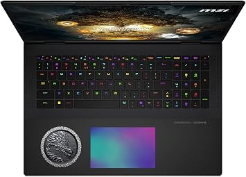 EXCaliberPC [2026] MSI Titan 18 HX Dragon Edition Norse Myth A2XWIG-442US (Intel Ultra 9 285HX, 128GB RAM, 2TB Gen5 + 4TB Gen4 NVMe SSD, RTX 5080, 18 UHD+ Mini LED, Windows 11 Pro) Gaming Laptop