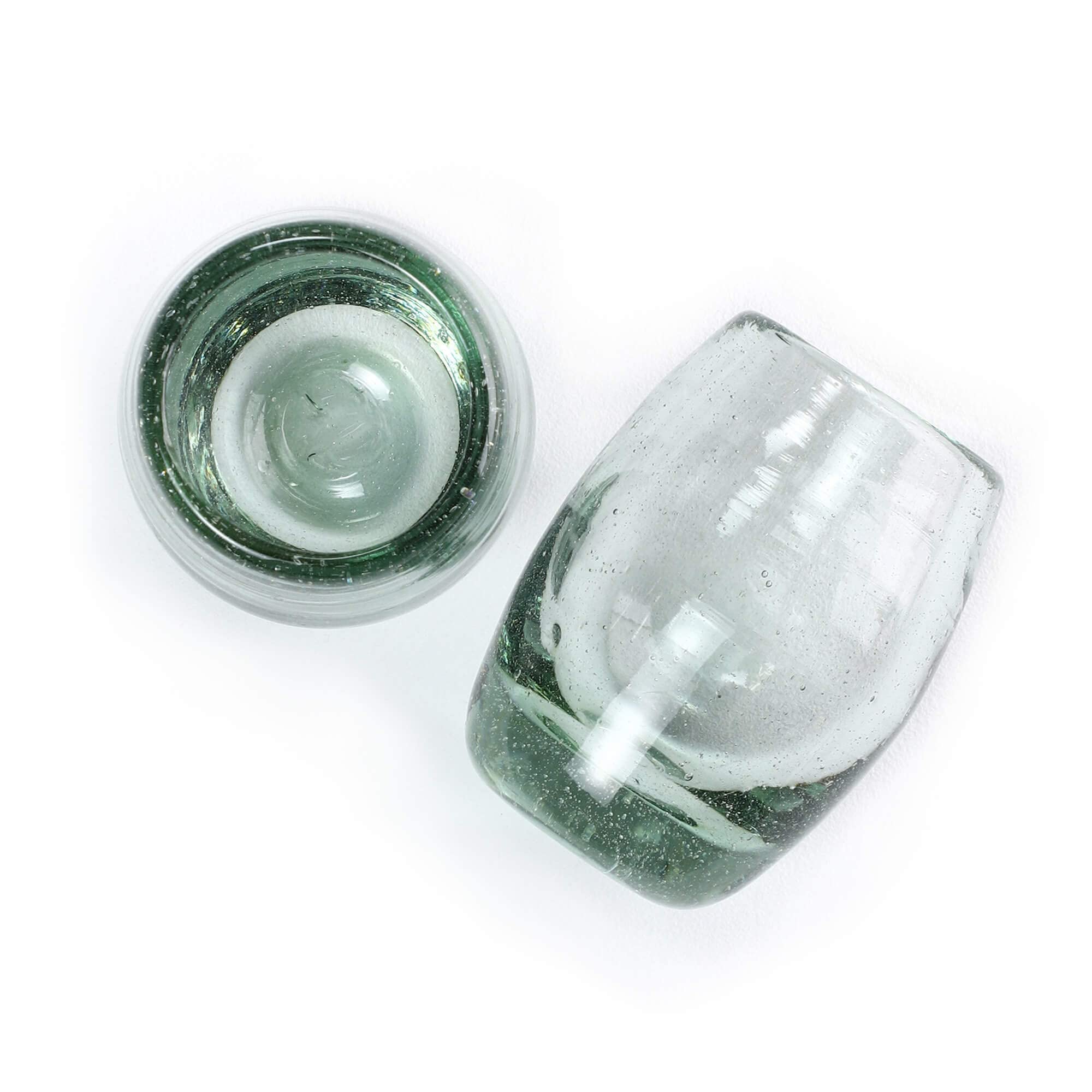 57 ml mundgeblasene mexikanische Tequila-Schnapsgläser – 4 Stück, je 59 ml, transparent