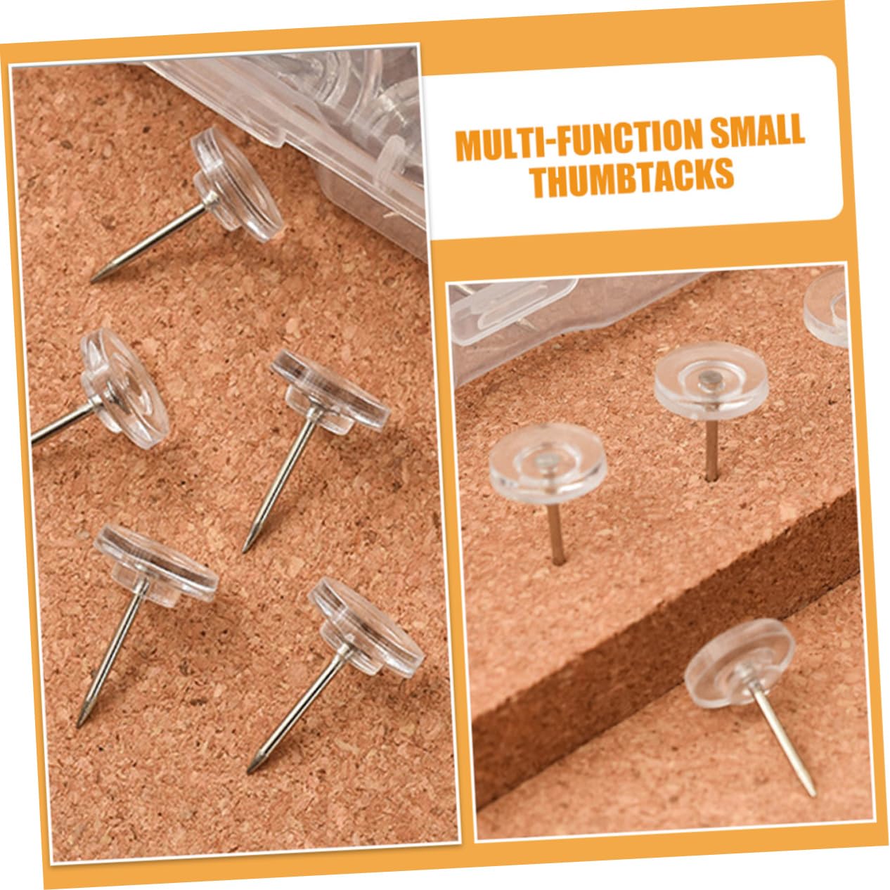 NUOBESTY 5 Juegos De Chinchetas para Mapas Chinchetas para Pizarra Decorativas para Tablón De Anuncios 200 Unidades X 5