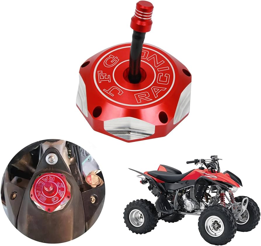 Amazon.com: JFG RACING Dirt Bike Gas Fuel Tank Cap CNC for TRX90