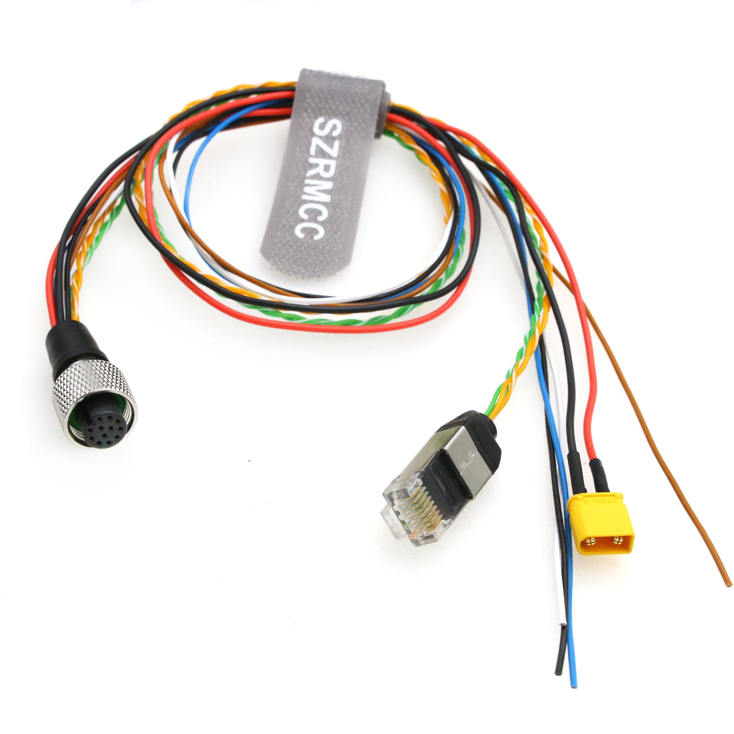 Amazon.com: SZRMCC Livox Mid-360 Cable M12 Aviation 12Pin Female 3