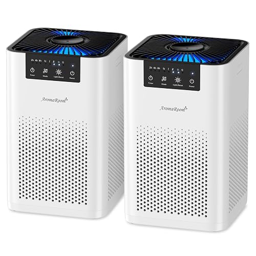 AromaRoom Air Purifiers AP102-White 2-Pack