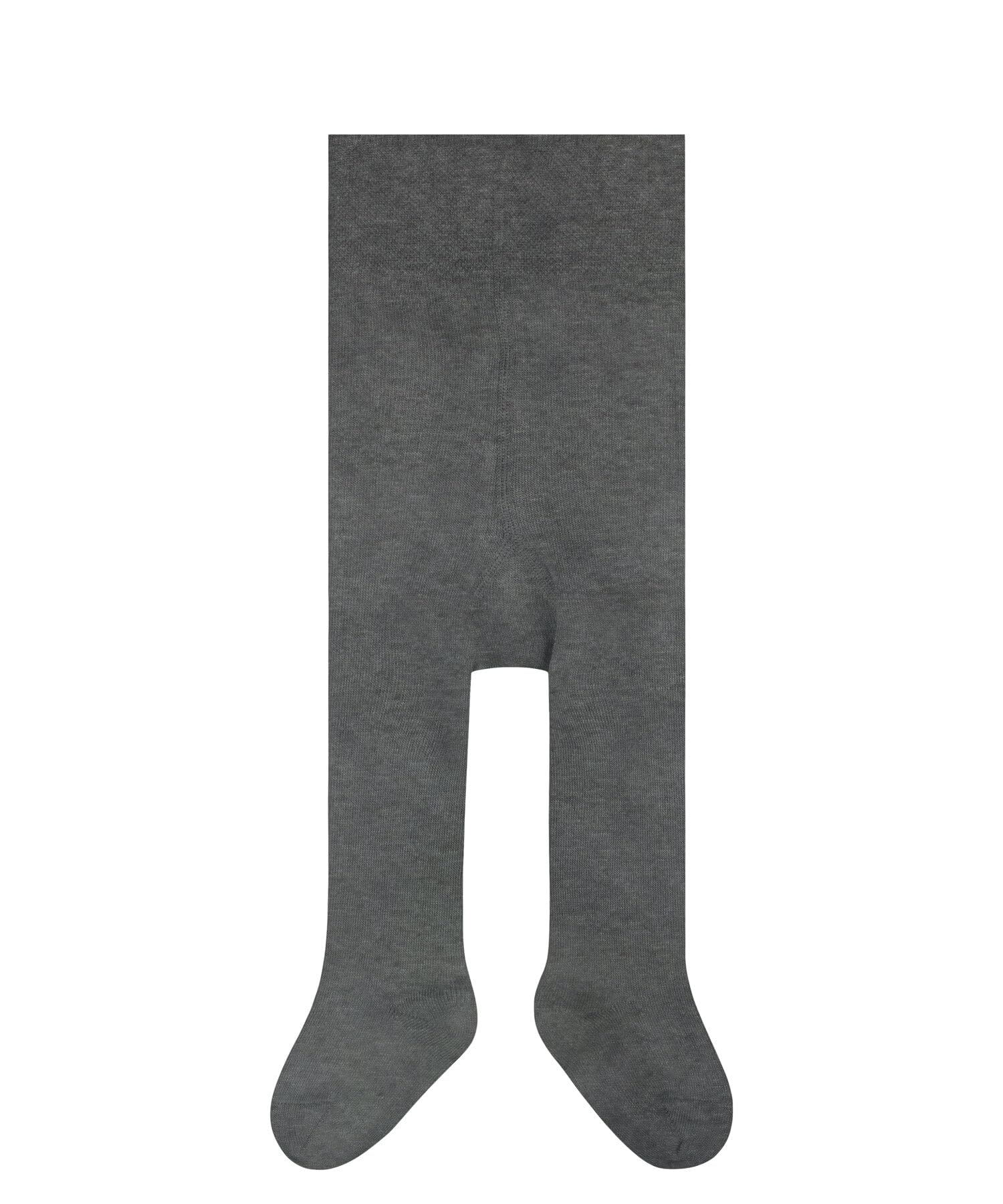 FALKE Family B Ti cotone sostenibile tinta unita 1 paire, Collant Unisex - Bimbi 0-24, Grigio Light Grey Melange 3390, 50-56