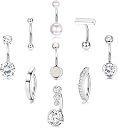 surgical steel belly button rings Top2商品