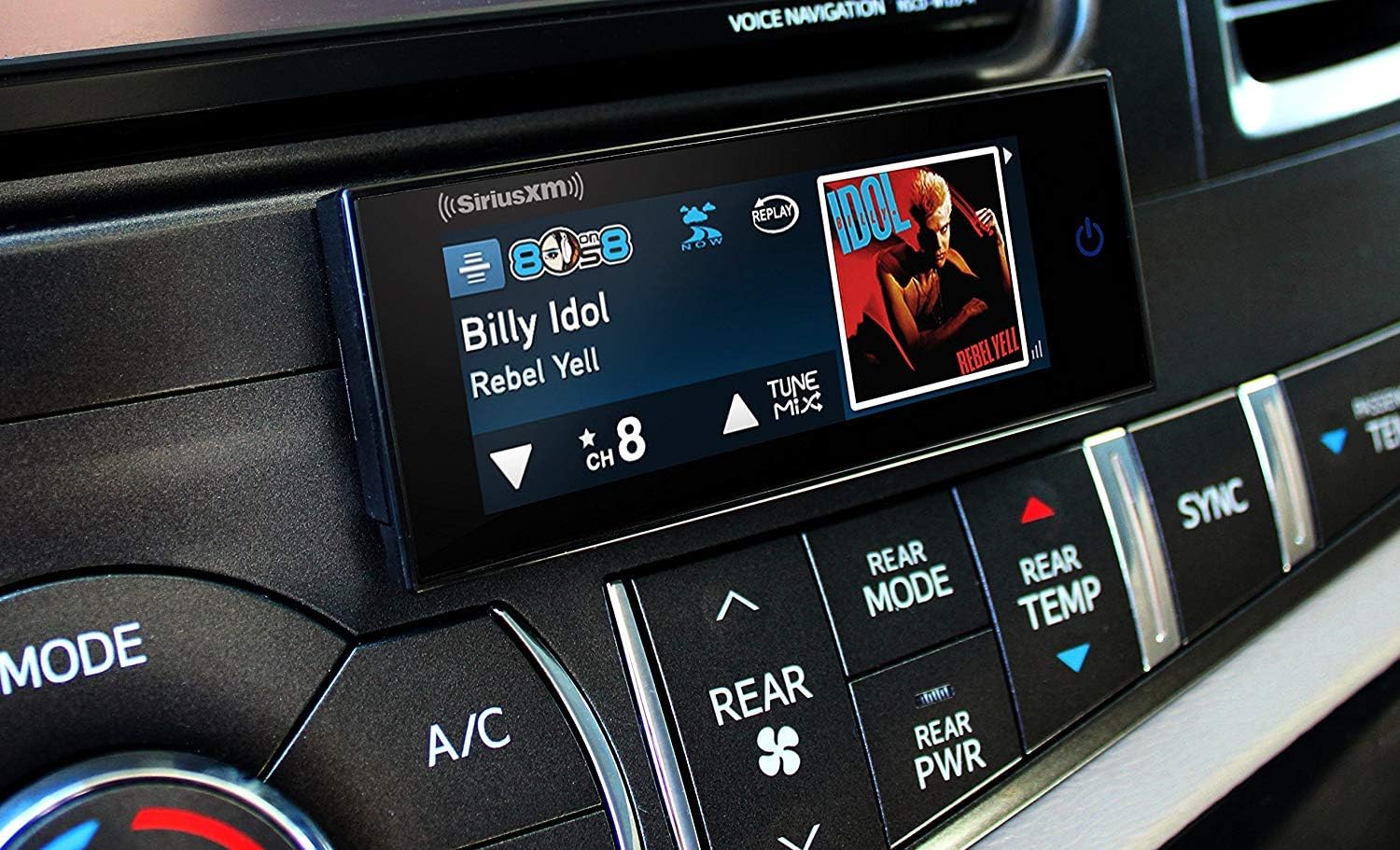 SiriusXM Commander Touch Full-Color, Touchscreen Dash-Mounted Radio with Free 3 Months Satellite and Streaming Service