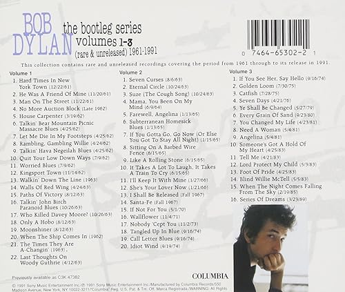 Miniatura 2 de The Bootleg Series Vols 1-3  Rare And Unreleased 1961-1991