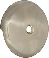 Vista 8 de Danco Placa de desbordamiento de drenaje de una sola tina cromada Un agujero Tornillo incluido, (89052)