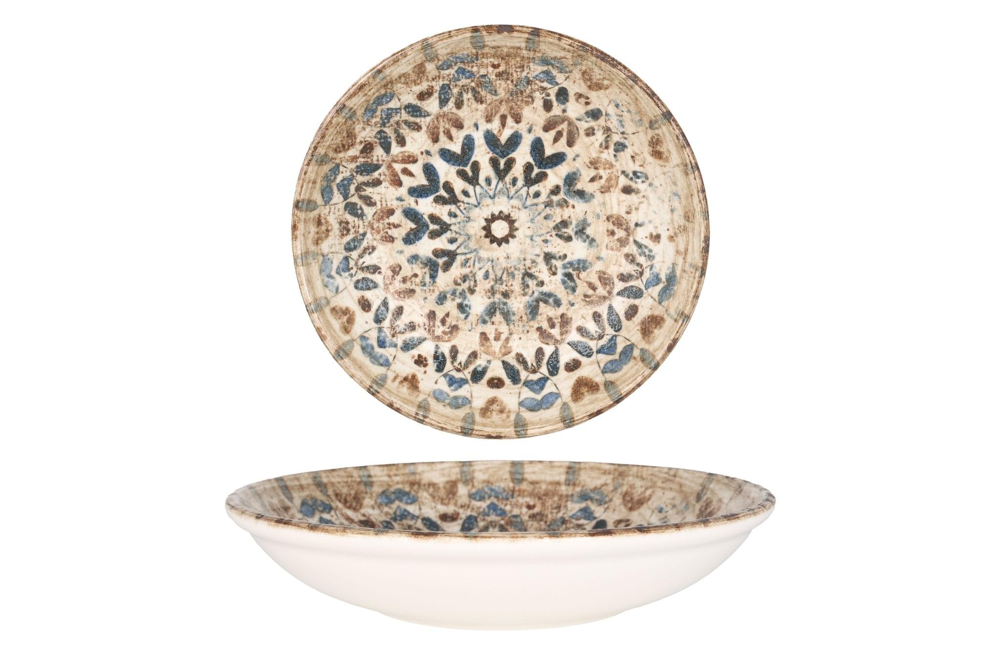 Rinart Zestaw obiadowy (średni) - Aztec - 24 sztuki - 6 Osób - Porcelana
